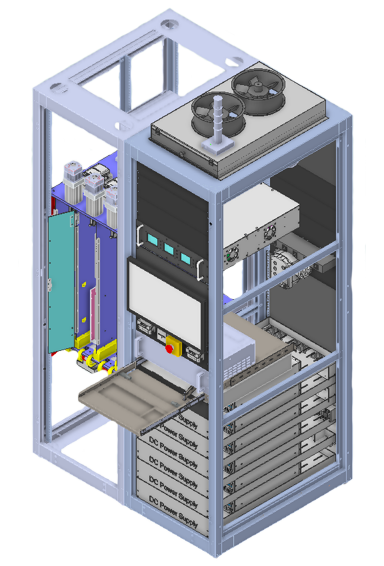 High Power Fiber Laser Burn In Rack